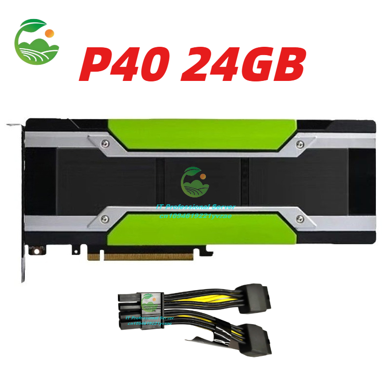 Ai Deep Learning Workstation Gpu 24Gb - P40 24GB GDDR5 GPU-acceleratorkaart, HPC Deep