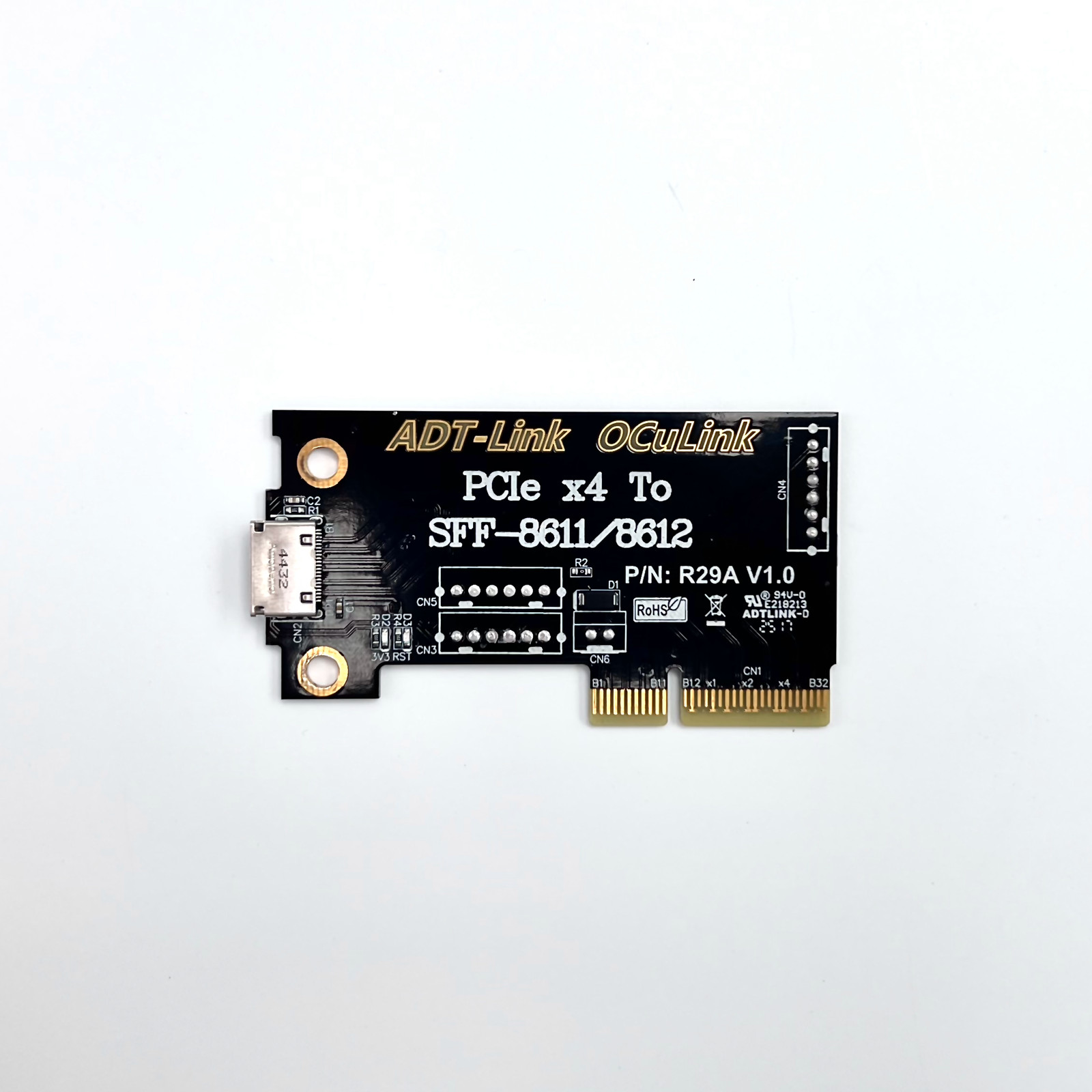 PCIe 5.0/4.0 x4 naar SFF-8611/ - Oculink Egpu Dock Graphics Card recensie en prijs